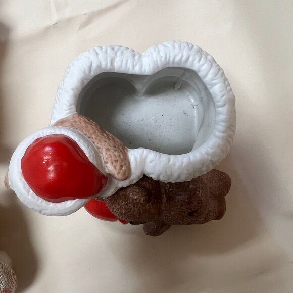 Christmas Figurines Snowman & Santa Clauses Holiday Decorations Vintage Ornament - Picture 10 of 15